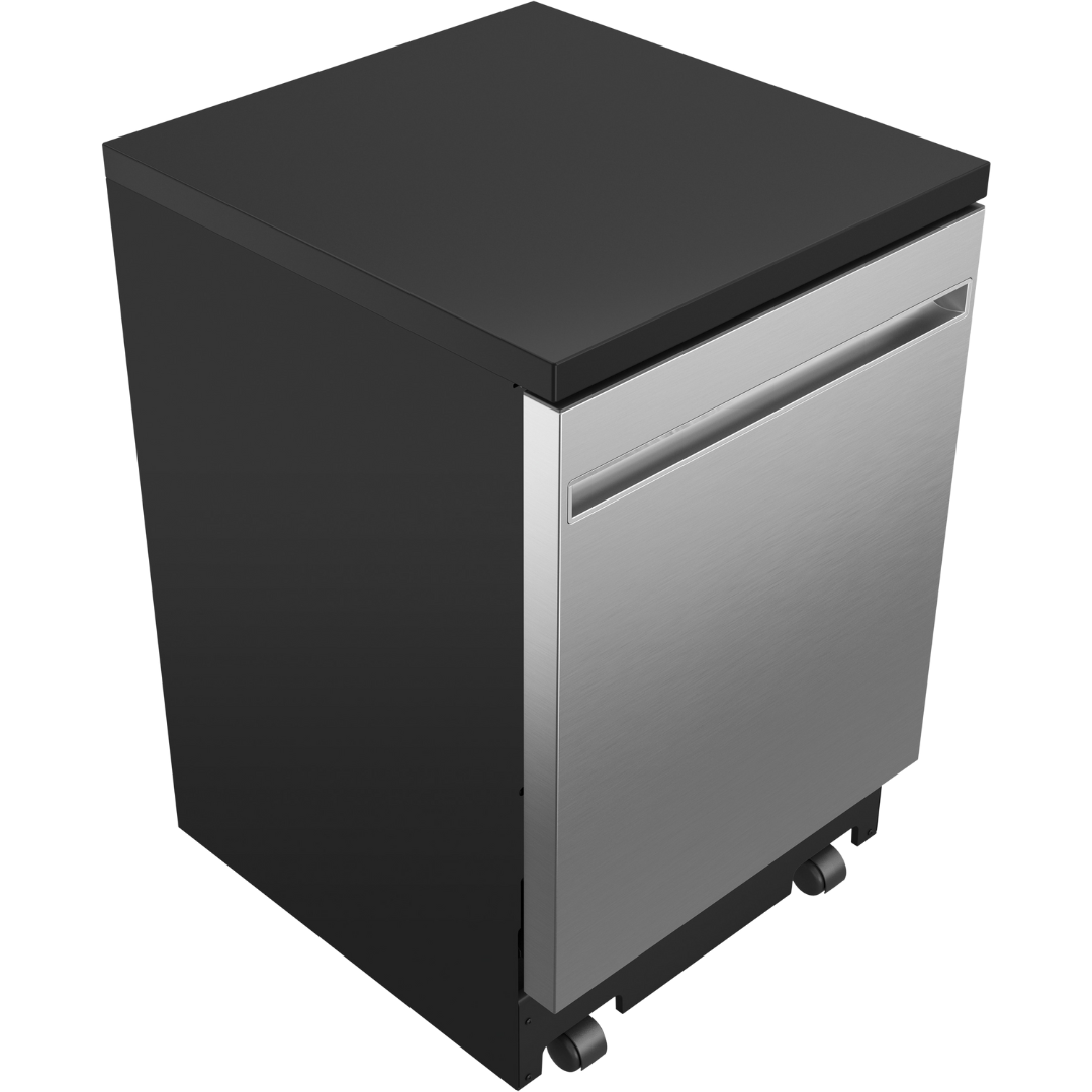 Lave-vaisselle mobile 24″ GE acier inoxydable (déballé)