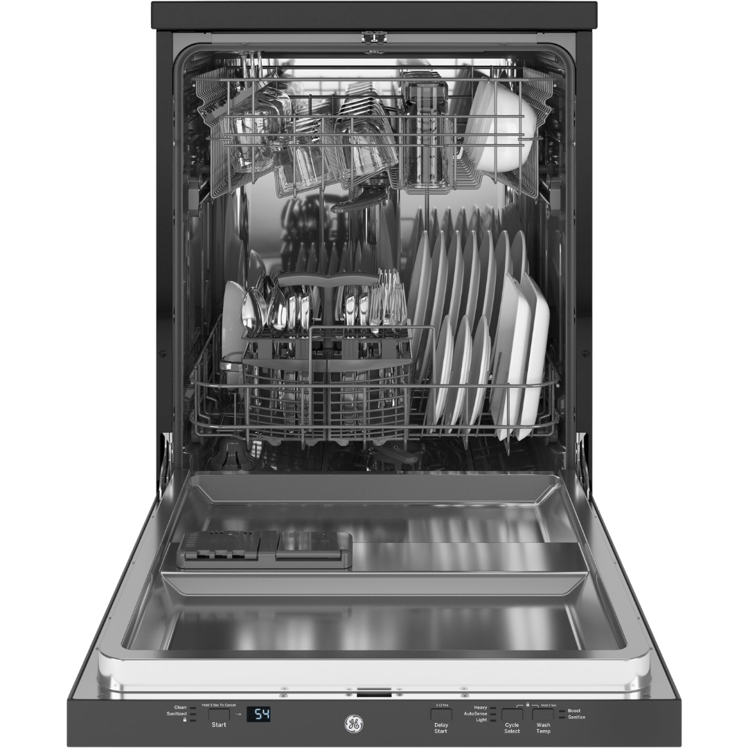 Lave-vaisselle mobile 24″ GE acier inoxydable (déballé)