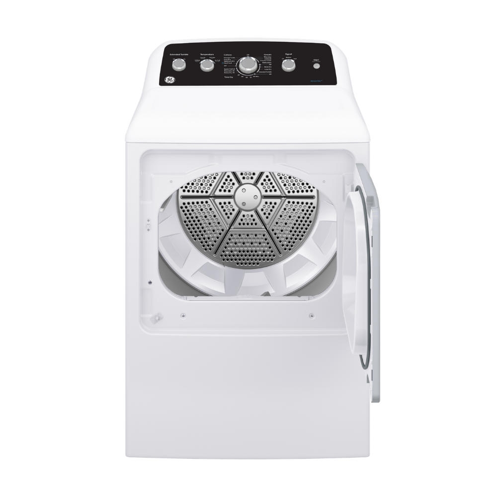 Ensemble laveuse 4,9 pi³ et sécheuse 7,2 pi³ GE blanc (déballé)