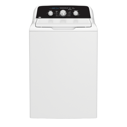 Laveuse GE à chargement par le haut de 4,4 pi³ blanche (déballée)
