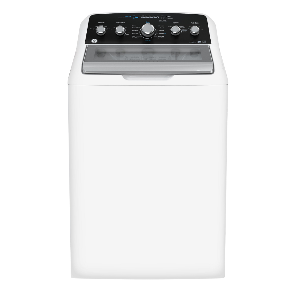 Ensemble laveuse 4,9 pi³ et sécheuse 7,2 pi³ GE blanc (déballé)