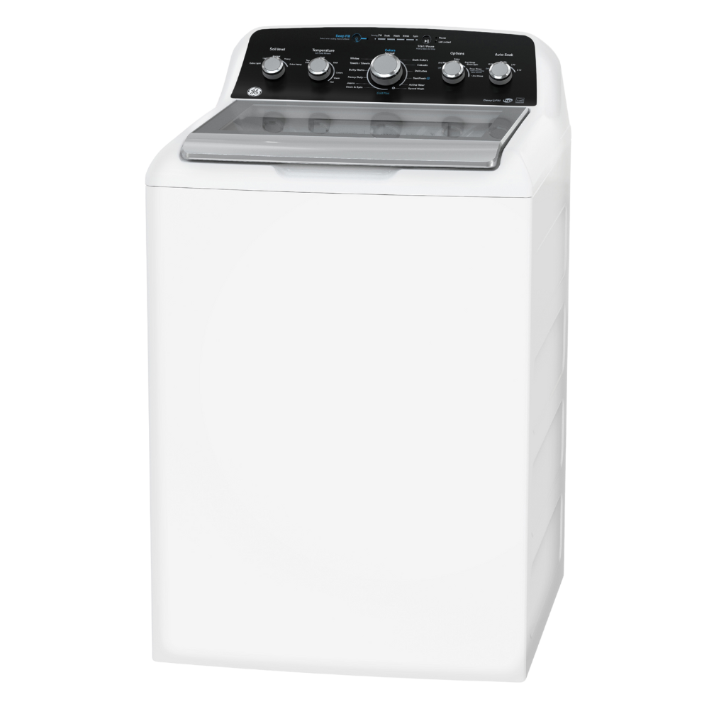 Ensemble laveuse 4,9 pi³ et sécheuse 7,2 pi³ GE blanc (déballé)