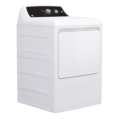 Sécheuse électrique GE de 6,2pi³ blanche (déballée)
