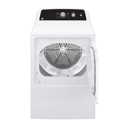 Sécheuse électrique GE de 6,2pi³ blanche (déballée)