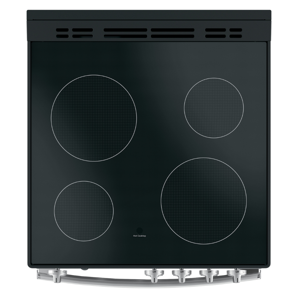 GE 24″ Built-In Electric Range with 2.9 cu. ft. Steam Clean Oven Stainless Steel (Open Box)