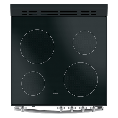 GE 24″ Built-In Electric Range with 2.9 cu. ft. Steam Clean Oven Stainless Steel (Open Box)