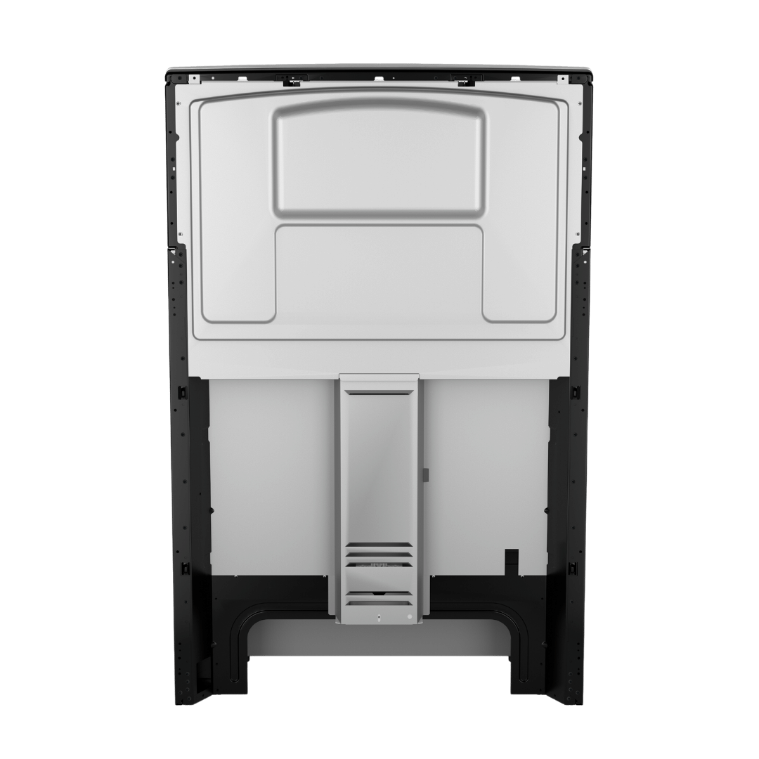 Cuisinière électrique à convection véritable 30″ GE avec four de 5 pi³ acier inoxydable (déballée)