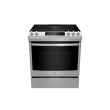 Cuisinière électrique encastrée à convection véritable 30″ GE avec four de 5,3 pi³ inox (déballée)