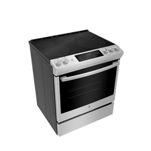 Cuisinière électrique encastrée à convection véritable 30″ GE avec four de 5,3 pi³ inox (déballée)
