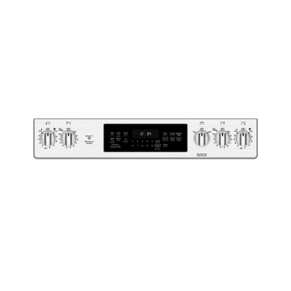 Cuisinière électrique encastrée à convection véritable 30″ GE avec four de 5,3 pi³ inox (déballée)