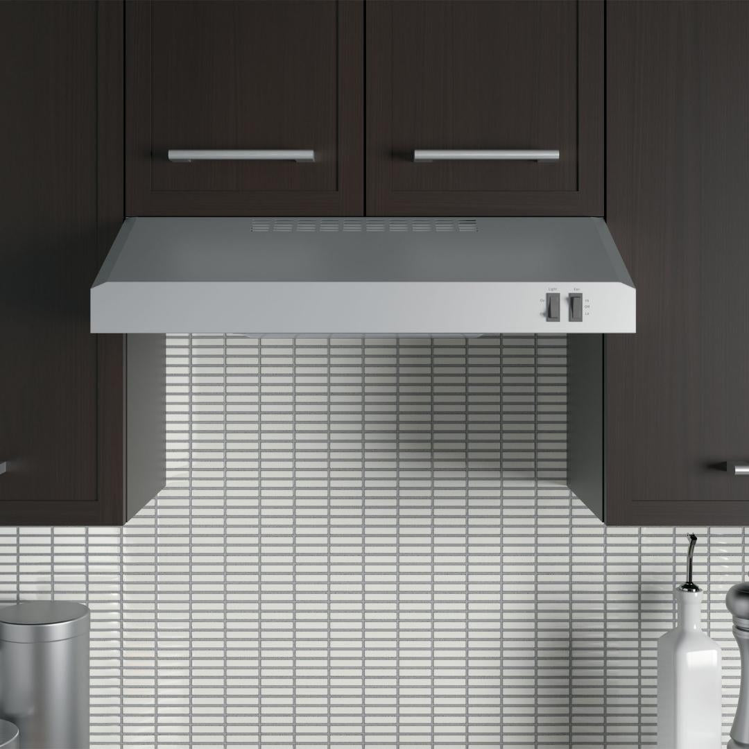 Hotte sous-armoire 24″ GE 200 PCM inox (déballée)