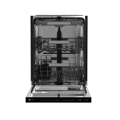 Lave-vaisselle encastré 24″ GE Profile de 42 dB avec cuve haute et 3 paniers (déballé)