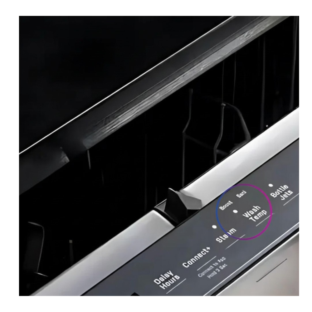 Lave-vaisselle encastré 24″ GE Profile de 42 dB avec cuve haute et 3 paniers (déballé)