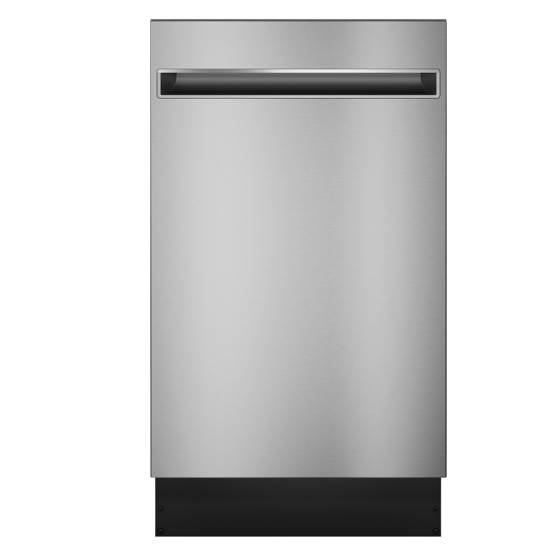 Lave-vaisselle encastré 18″ HAIER de 47 dB avec cuve en acier inoxydable (déballé)